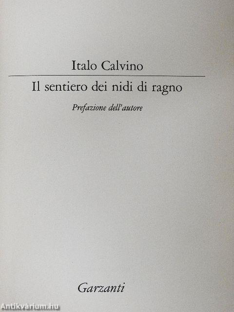 Il sentiero dei nidi di ragno