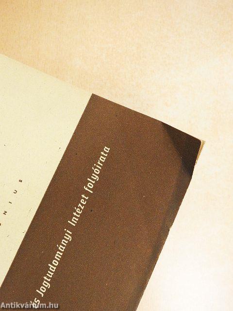 Jogtudományi Közlöny 1955. június