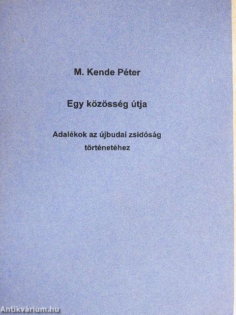 Egy közösség útja