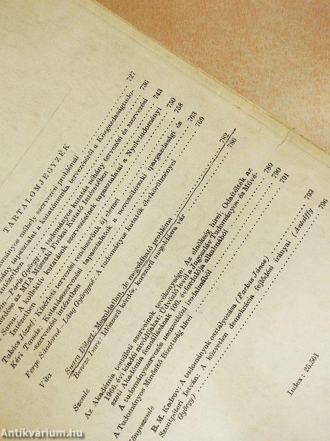 Magyar tudomány 1966. december