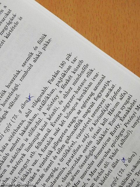 Állatrendszertani gyakorlatok II. 