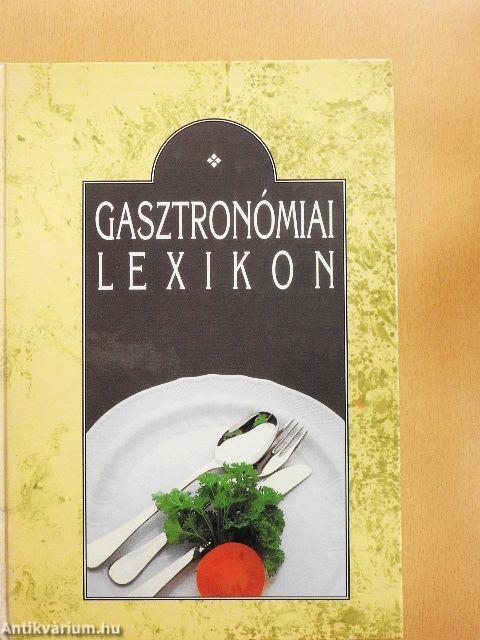 Gasztronómiai lexikon