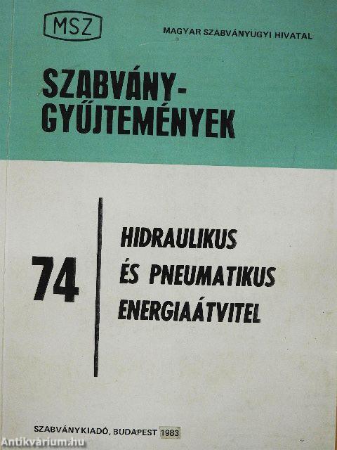 Hidraulikus és pneumatikus energiaátvitel
