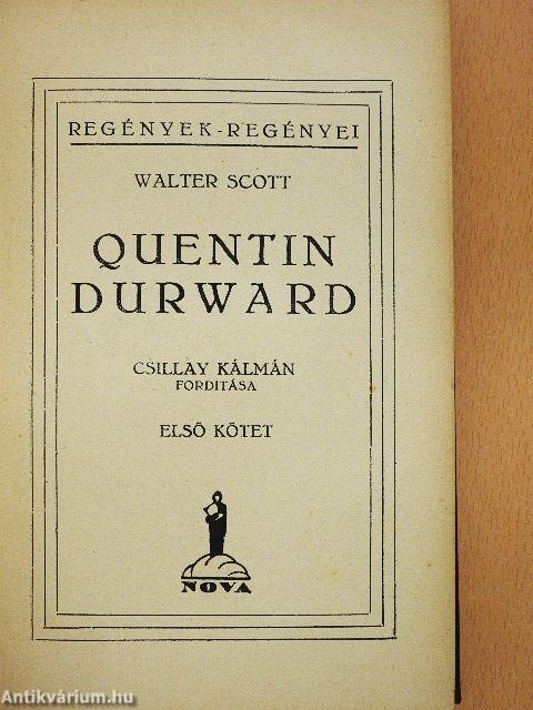 Quentin Durward I-II.