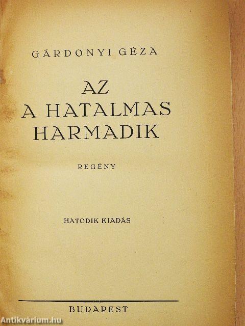 Az a hatalmas harmadik