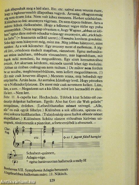 Közélet, vallomások, zeneélet