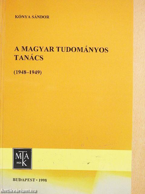 A Magyar Tudományos Tanács