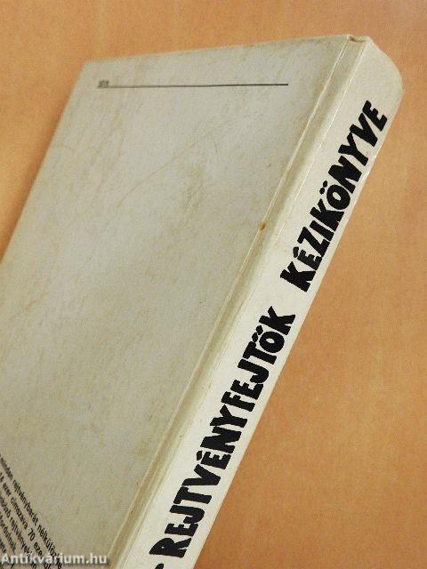 Rejtvényfejtők kézikönyve