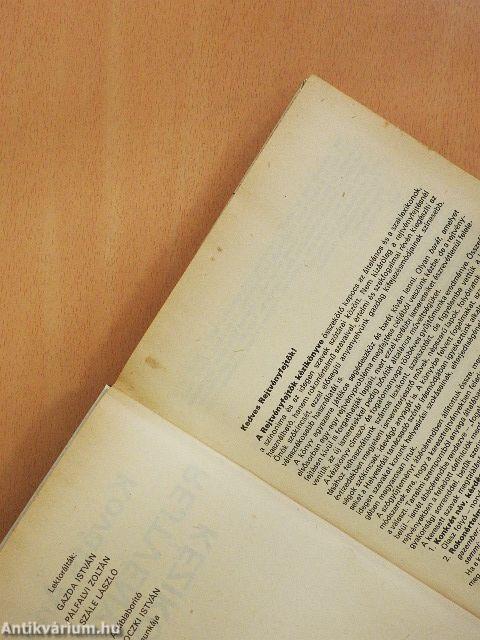 Rejtvényfejtők kézikönyve