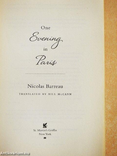 One Evening in Paris