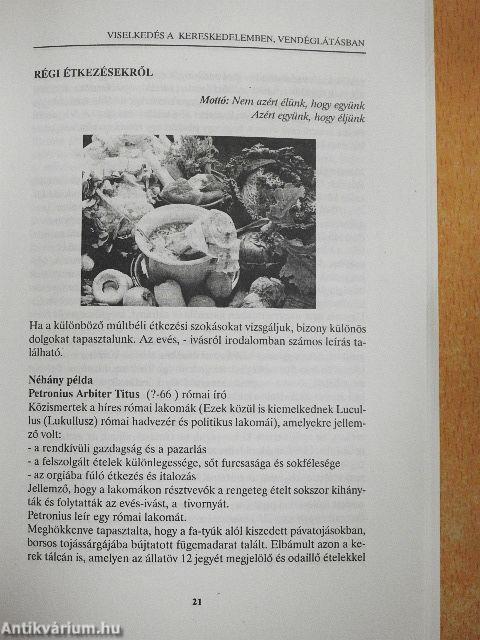 Viselkedés a kereskedelemben, vendéglátásban