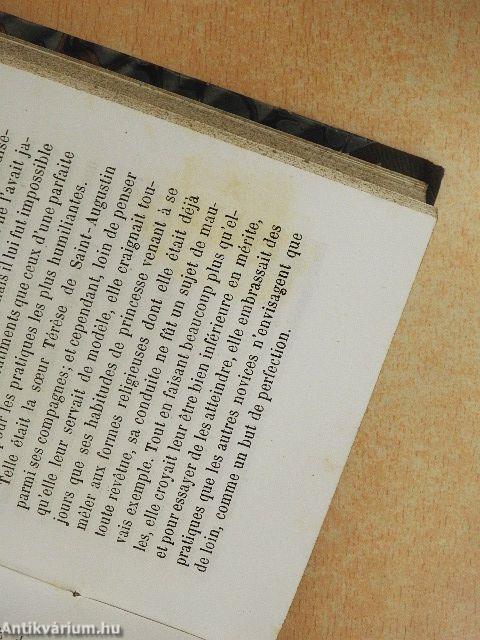 Vie de la Révérende Mére Térése de St. Augustin I.