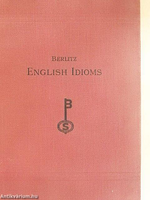 English Idioms and Grammar