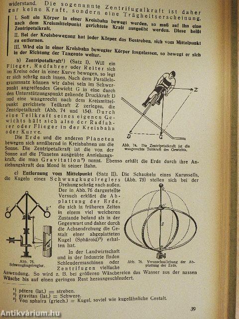 Lehrbuch der Physik für die Höheren Schulen
