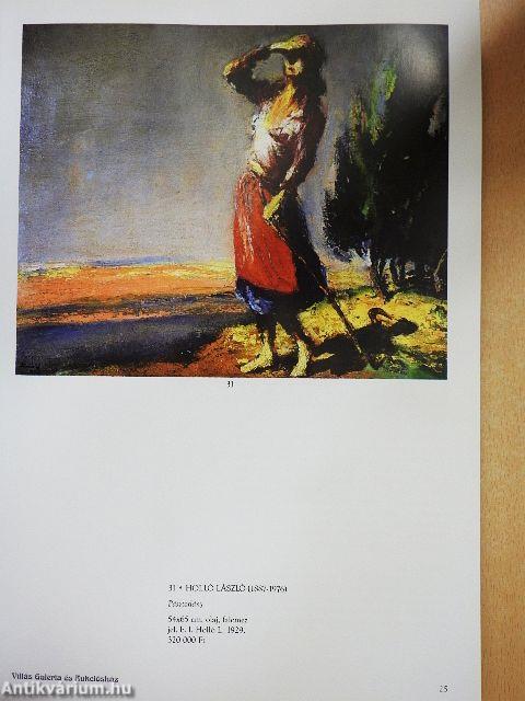 Villás Galéria és Aukciósház 31. Festmény- és műtárgyárverés