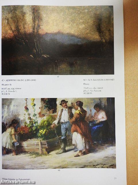 Villás Galéria és Aukciósház 30. Festmény- és műtárgyárverés