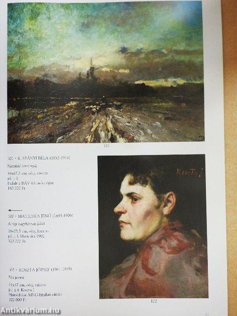 Villás Galéria és Aukciósház 20. Festmény- és műtárgyárverés