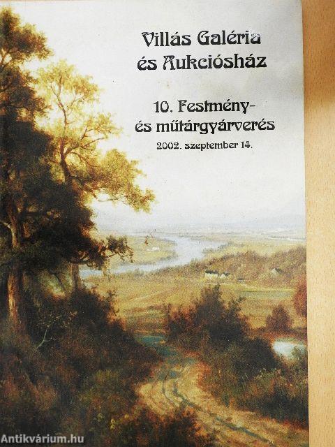 Villás Galéria és Aukciósház 10. Festmény- és műtárgyárverés