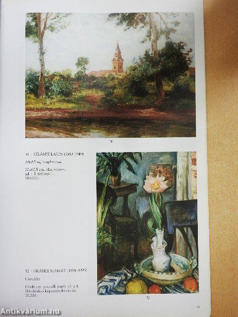 Villás Galéria és Aukciósház 10. Festmény- és műtárgyárverés