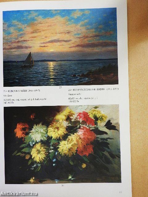 Villás Galéria és Aukciósház 18. festmény, és műtárgyárverés