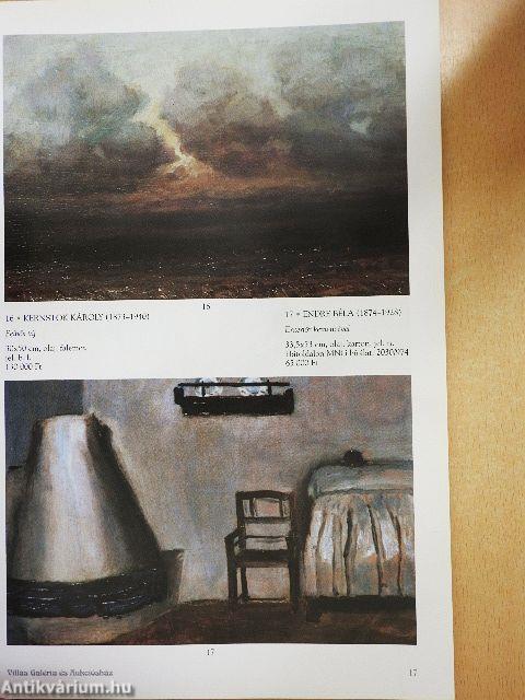 Villás Galéria és Aukciósház 14. Festmény- és műtárgyárverés