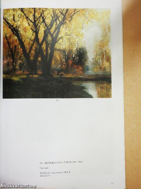 Villás Galéria és Aukciósház 16. Festmény, óra és műtárgyárverés