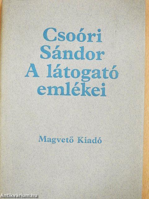 A látogató emlékei