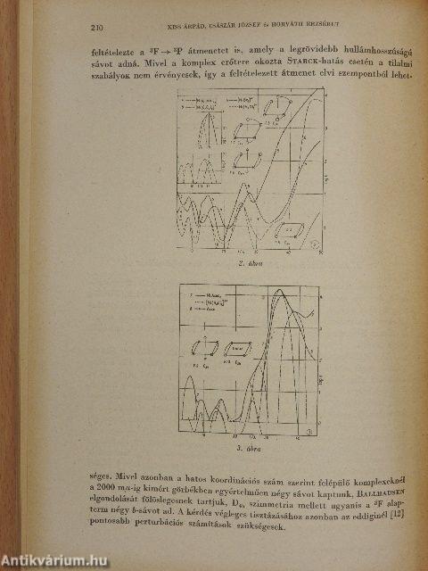 A Magyar Tudományos Akadémia Kémiai Tudományok Osztályának Közleményei 1957/2.