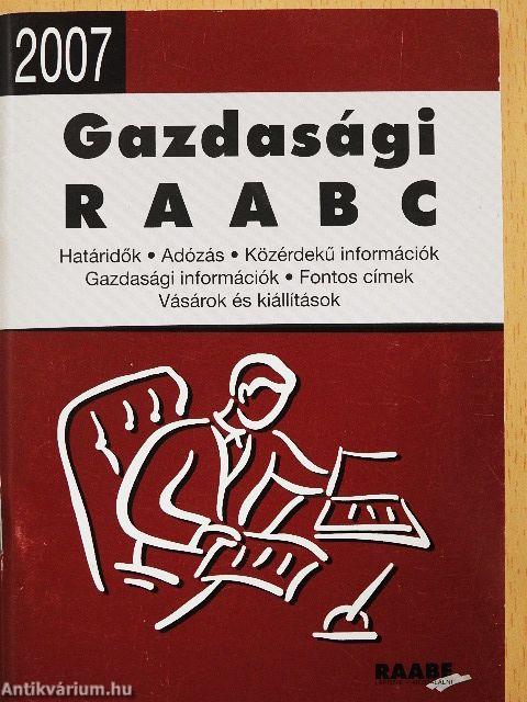 Gazdasági RAABC 2007
