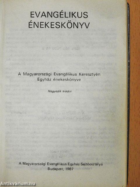 Evangélikus énekeskönyv