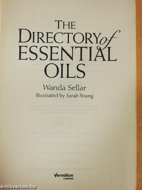 The Directory of Essential Oils
