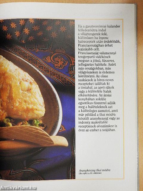 Halak, rákok és a tenger gyümölcsei