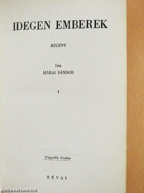 Idegen emberek I-II.