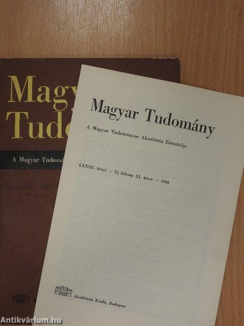 Magyar tudomány 1966. december