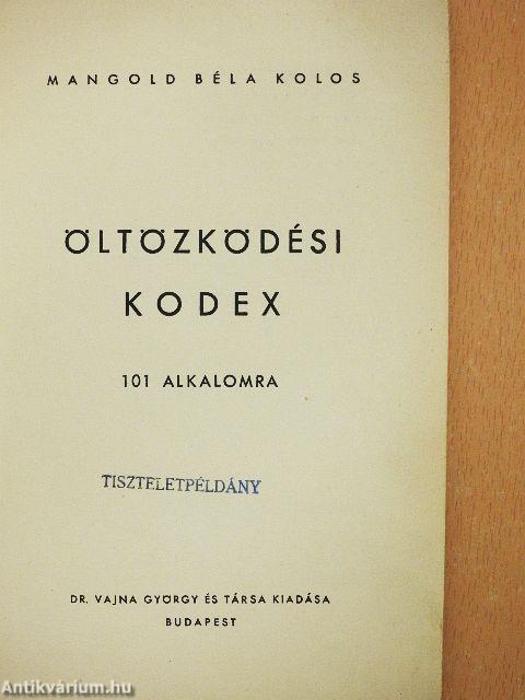 Öltözködési kodex