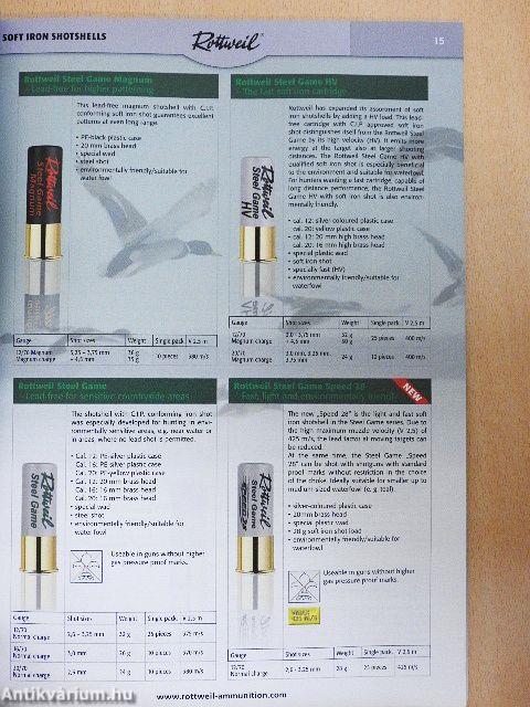 Ammunition Catalogue 2010/2011