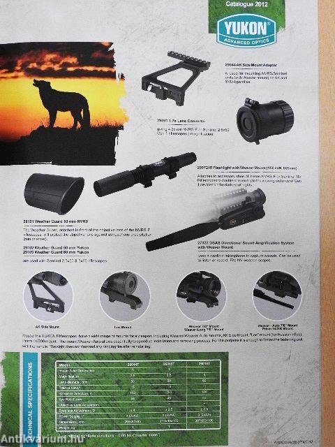 Yukon Advanced Optics Catalogue 2012