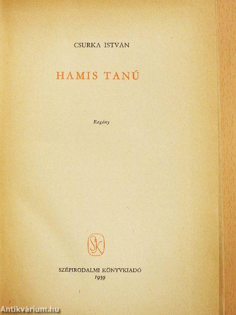 Hamis tanú