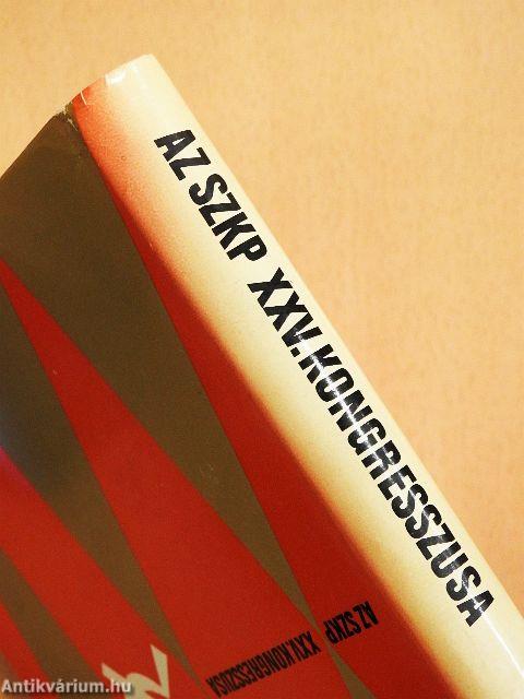 Az SZKP XXV. kongresszusa