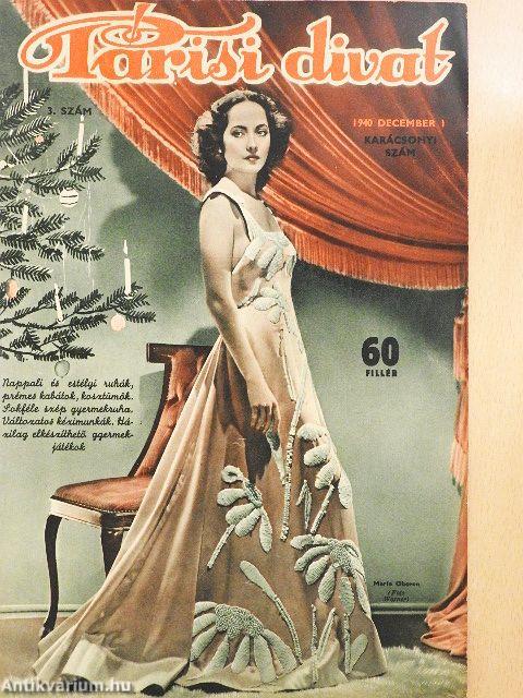 Párisi divat 1940. december 1.