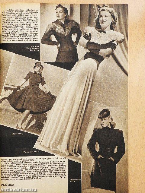Párisi divat 1940. február 1.