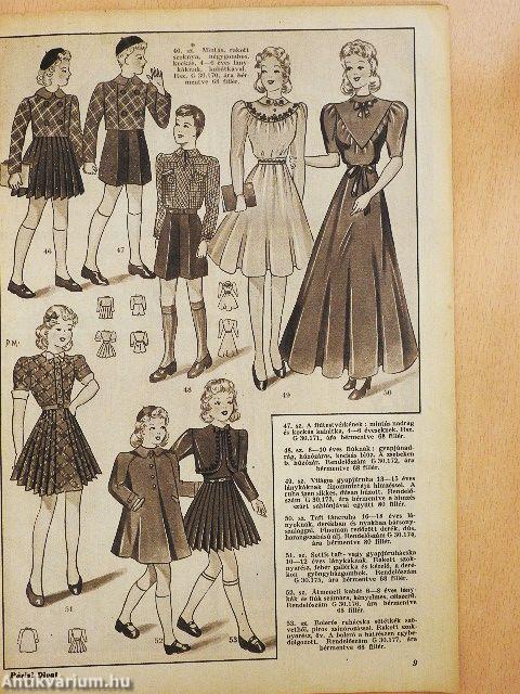 Párisi divat 1940. február 1.