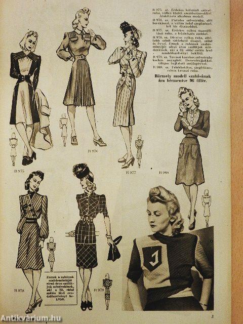 Párisi divat 1942. március 1.