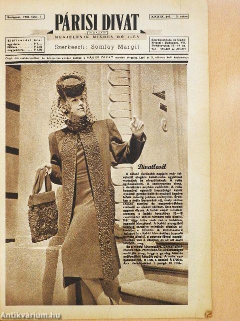 Párisi divat 1943. február 1.