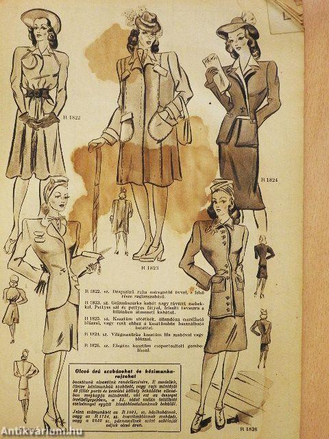 Párisi Divat 1943. március 1.