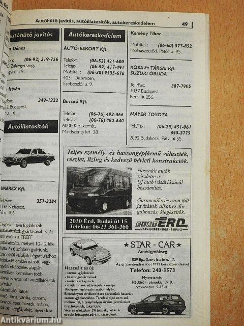 Autókalauz 2000-2001.