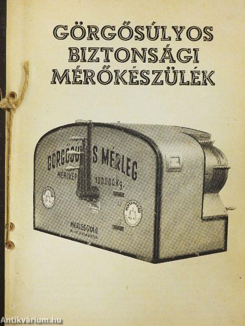 Mérlegkatalógus (34 db)