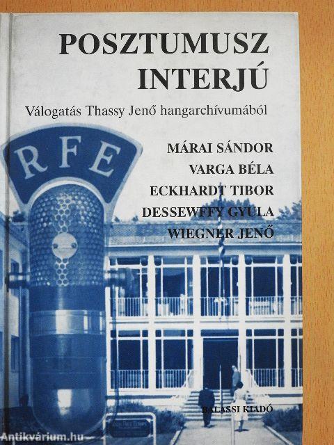 Posztumusz interjú - CD-vel