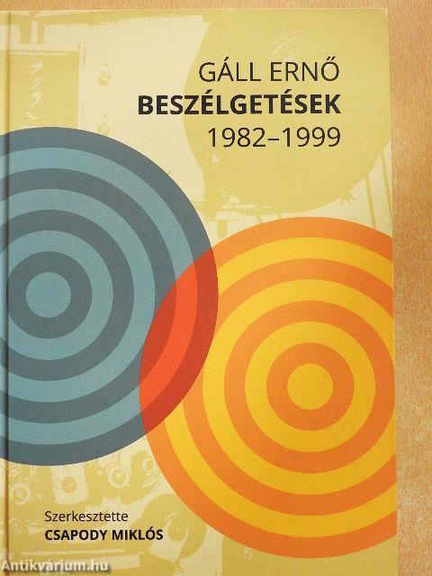 Beszélgetések 1982-1999