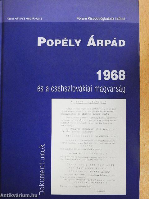 1968 és a csehszlovákiai magyarság 